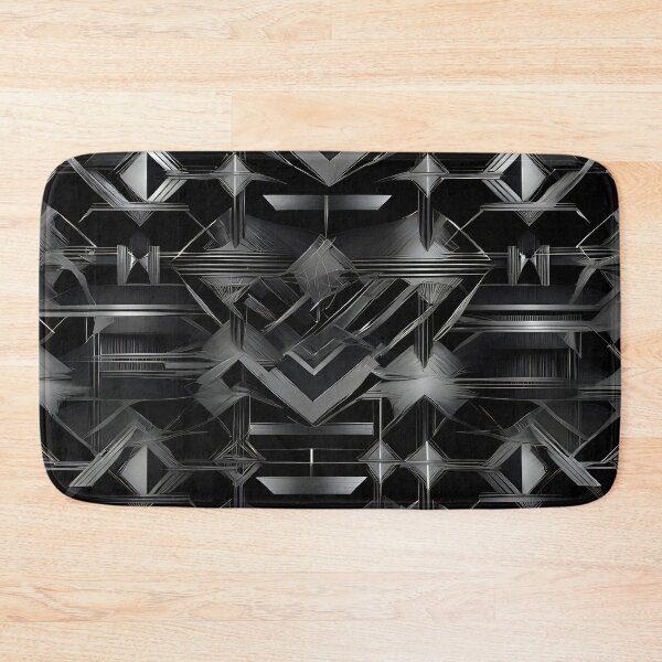 Item preview, silver art deco design 065 designed and sold by fleesphotos.