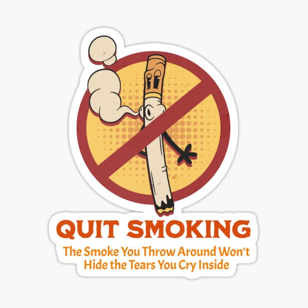 Quit Smoking For Good Smoker and Vaper - Smoker Gifts - Posters and Art  Prints | TeePublic