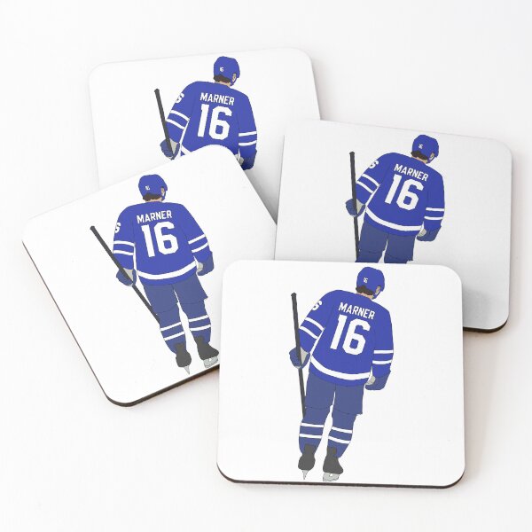 Artikelvorschau, Mitch Marner Minimal Blue Jersey entworfen und verkauft von WhelmdStudios .