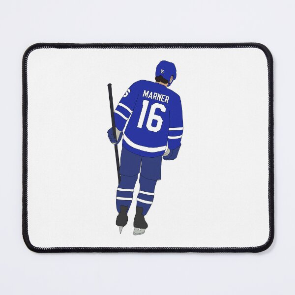 Item preview, Mitch Marner Minimal Blue Jersey designed and sold by WhelmdStudios .