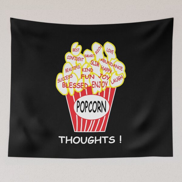 Item preview, Popcorn Thoughts Positive Mindset designed and sold by Nisha Prabhu.