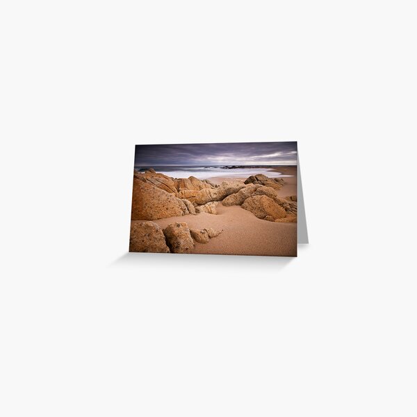 Coastal Scene, south of Granite Harbour Greeting Card