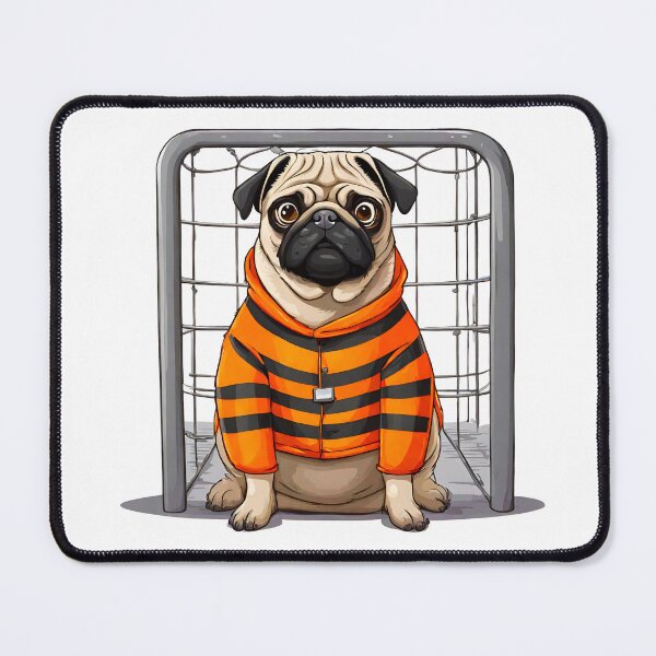 Item preview, Detained Dog in Lockup designed and sold by Tom-Johnson.