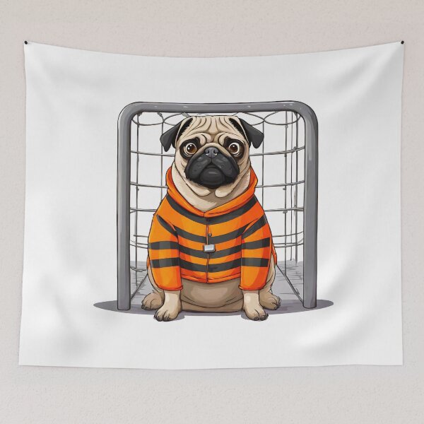 Item preview, Detained Dog in Lockup designed and sold by Tom-Johnson.
