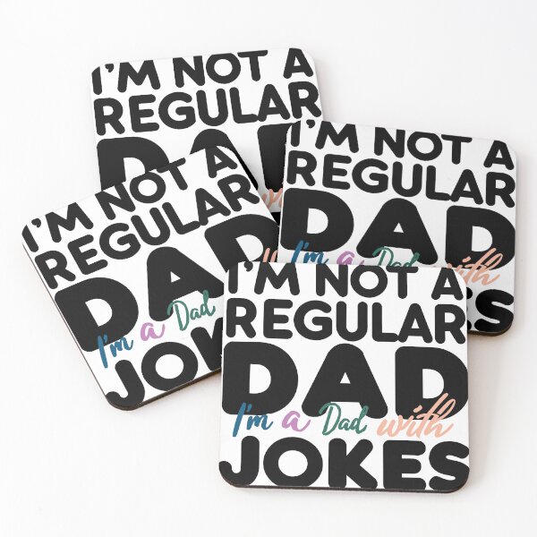 Item preview, I'm not a regular, I'm a dad with jokes designed and sold by FlowerFatty5396.