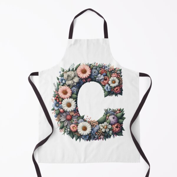 Item preview, Letter “C” containing flowers designed and sold by yeekazar.