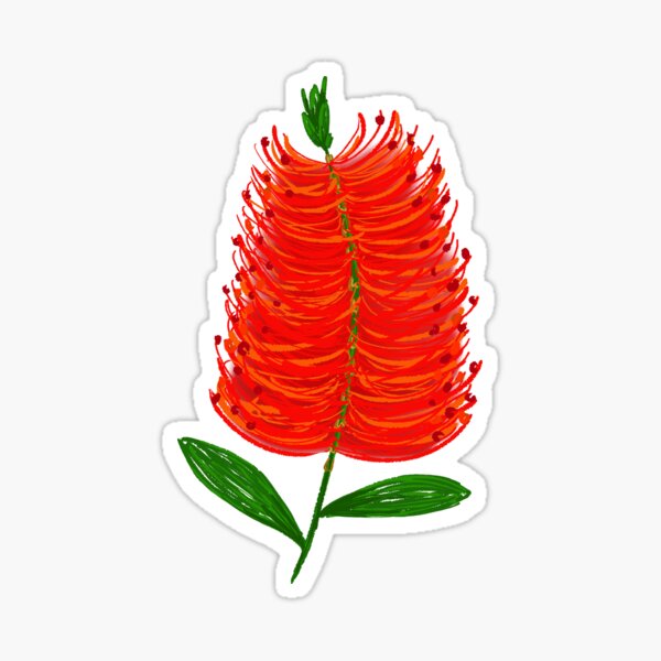 bottlebrush Sticker