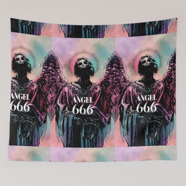 Artikelvorschau, Engel Nummer 666 entworfen und verkauft von Itsheartshop.
