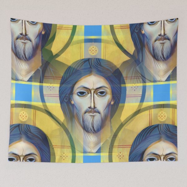 Item preview, Divine Majesty: Jesus Pantocrator Icon designed and sold by Sanctum Icons.