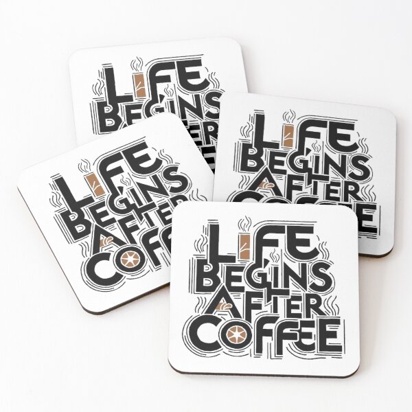 Item preview,  Life Begins After Coffee, Girl Edition , Coffee Life Start   , funny idea  designed and sold by masteryStore.