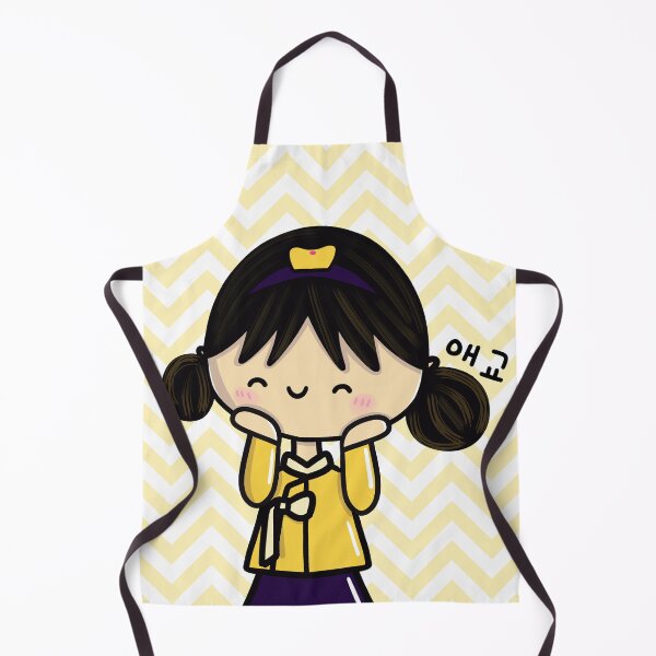 Item preview, Cute Korean Girl in Hanbok Aegyo Style - Beol acting cute (애교 - aegyo) designed and sold by Kimchi-style-.