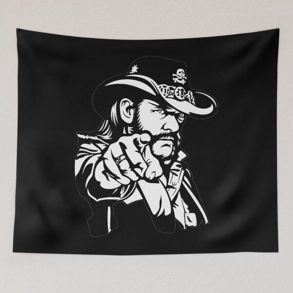 Item preview, blackwhitereddesign rock band vocals bass lemmy designed and sold by KylaVater.