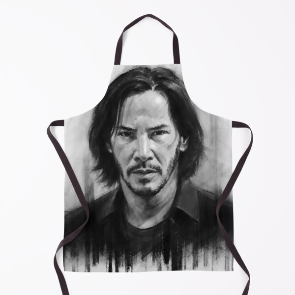 Item preview, Keanu Charles Reeves - digital portrait designed and sold by Lefteris Betsis.