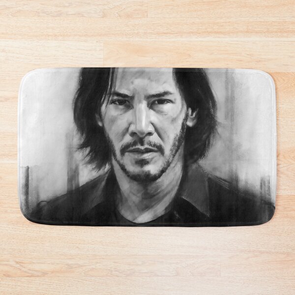 Item preview, Keanu Charles Reeves - digital portrait designed and sold by Lefteris Betsis.