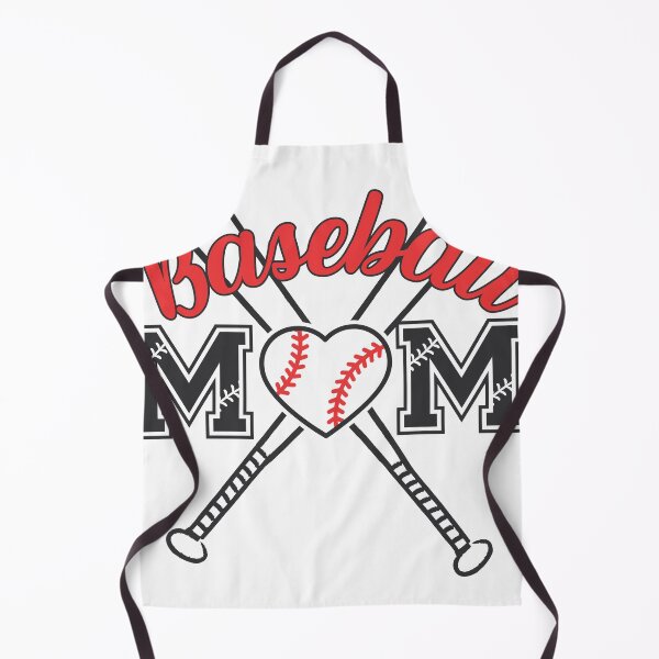 Item preview, Baseball Mom Quote with Heart and Crossed Bats designed and sold by KnockingLouder.