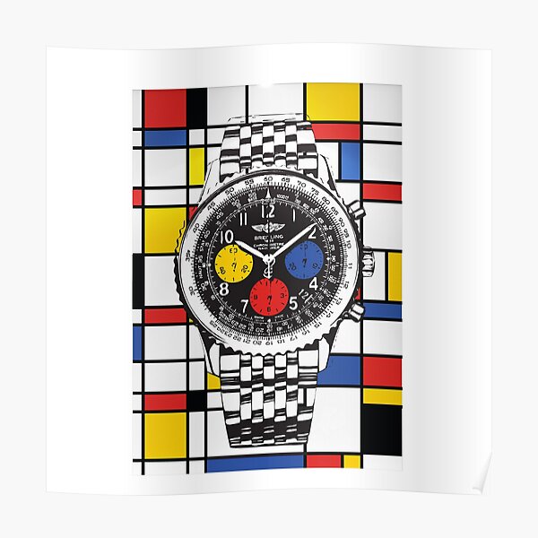 Breitling Mondrian Poster
