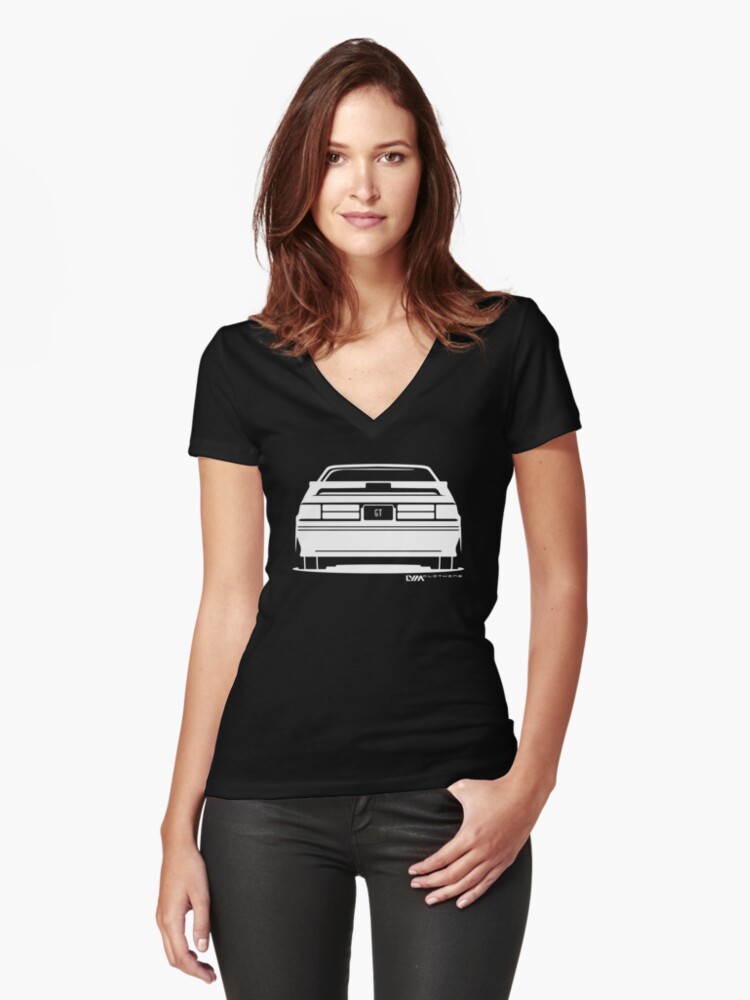 Download "Fox Body GT Mustang" Women's Fitted V-Neck T-Shirt by ...