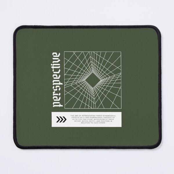 Item preview, Perspective | Geometric Illustration | Green Background designed and sold by RM-Journey.
