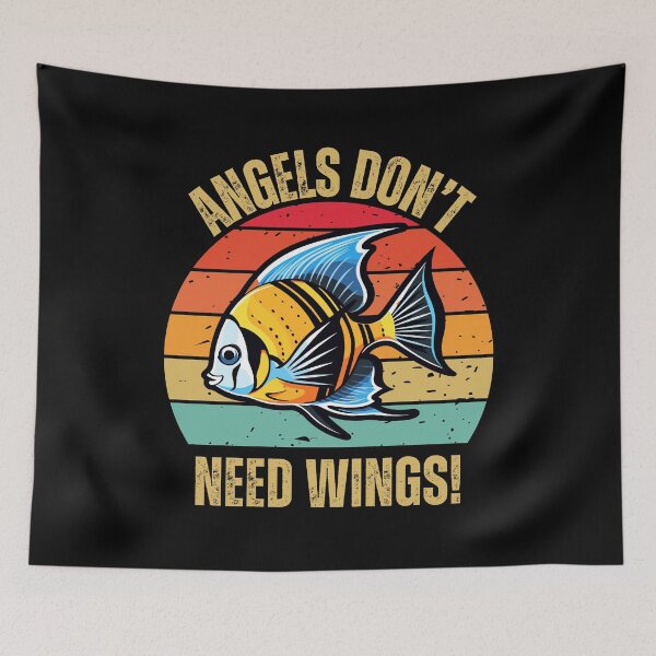 Item preview, Angels Don't Need Wings designed and sold by AussieWonders.