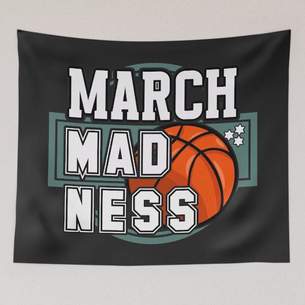 Item preview, March Madness: Feel the Excitement in Orange, Black, and White designed and sold by SplashTastic.