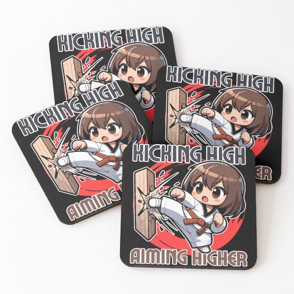 Item preview, Kicking High, Aiming Higher designed and sold by ParenthoodPuns.