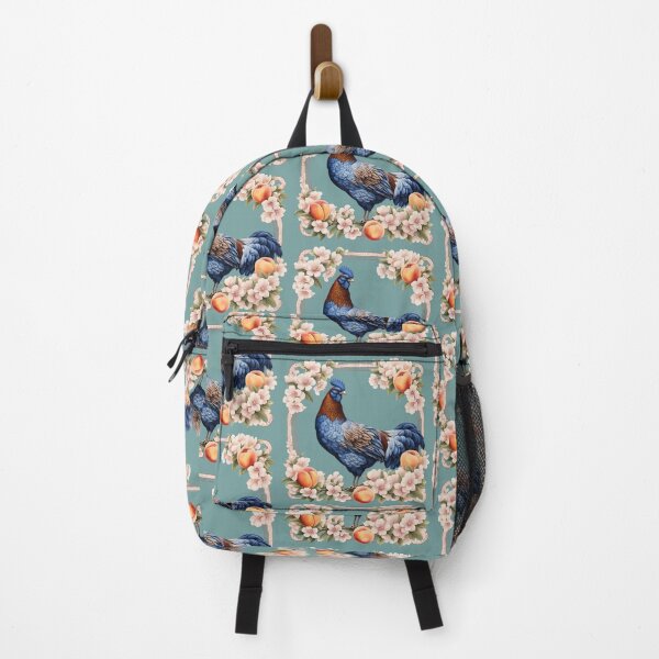 Item preview, A Delaware Blue Hen Surrounded By Peach Blossom designed and sold by taiche.