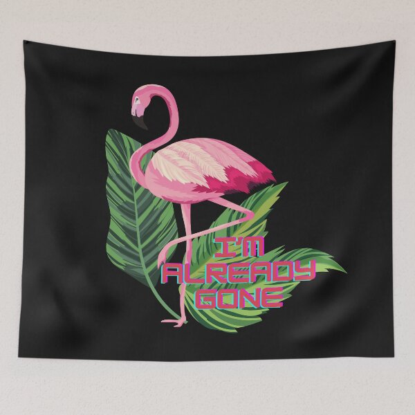 Item preview, Flamingo shirt,Wildlife pattern T-shirts, cute pattern T-shirts, nature pattern T-shirts designed and sold by MissCirce1993.