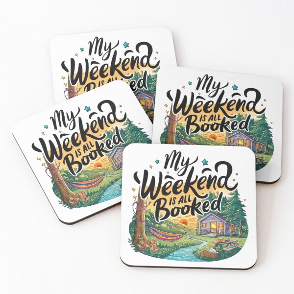 Item preview,  My Weekend Is All Booked  , Weekend Reading ,funny idea  designed and sold by masteryStore.