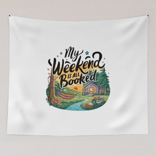 Item preview,  My Weekend Is All Booked  , Weekend Reading ,funny idea  designed and sold by masteryStore.