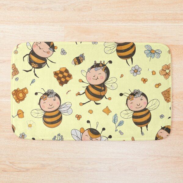 Item preview, Bee Inspired: Fashionable Honey Bee Apparel designed and sold by DunuStore.