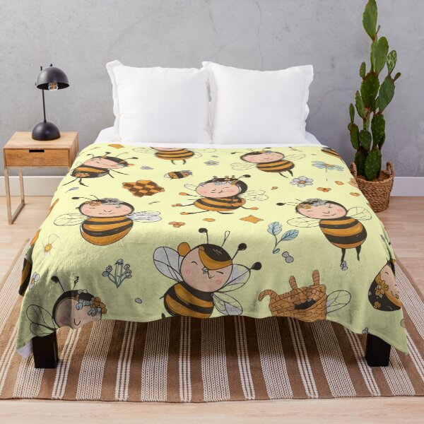 Item preview, Bee Inspired: Fashionable Honey Bee Apparel designed and sold by DunuStore.