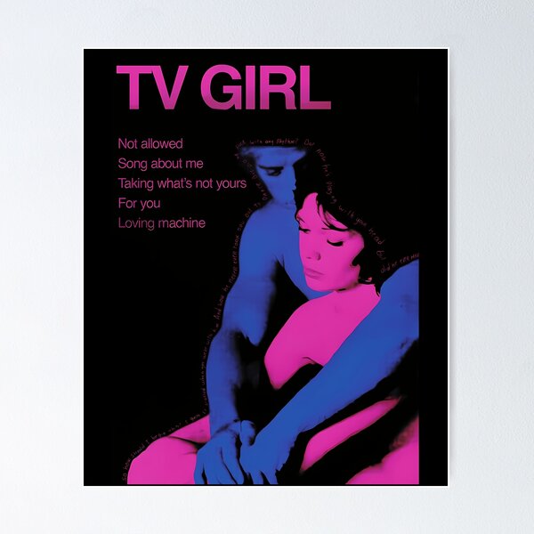 Aperçu de l'œuvre Qui s'en soucie vraiment - Tv Girl créée et vendue par Khadckmon.