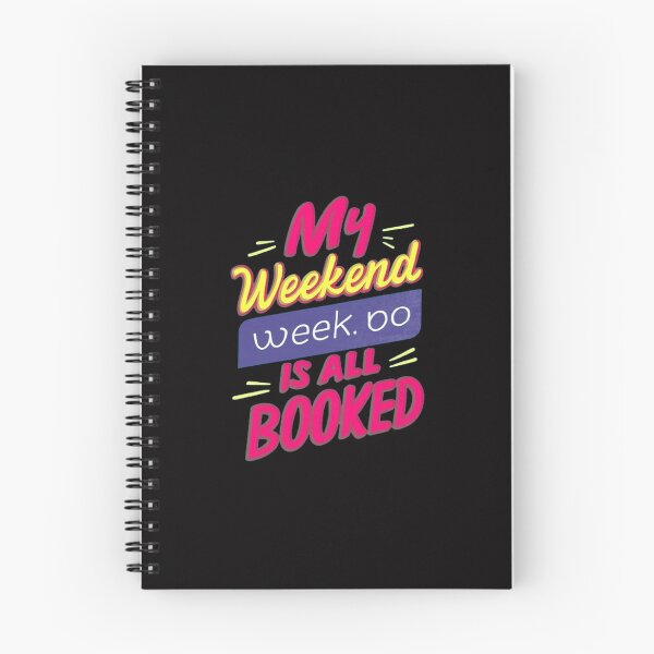 Item preview,   My Weekend Is All Booked  , Weekend Reading ,funny idea  designed and sold by masteryStore.