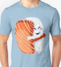 Camiseta unisex Abrazo de sushi