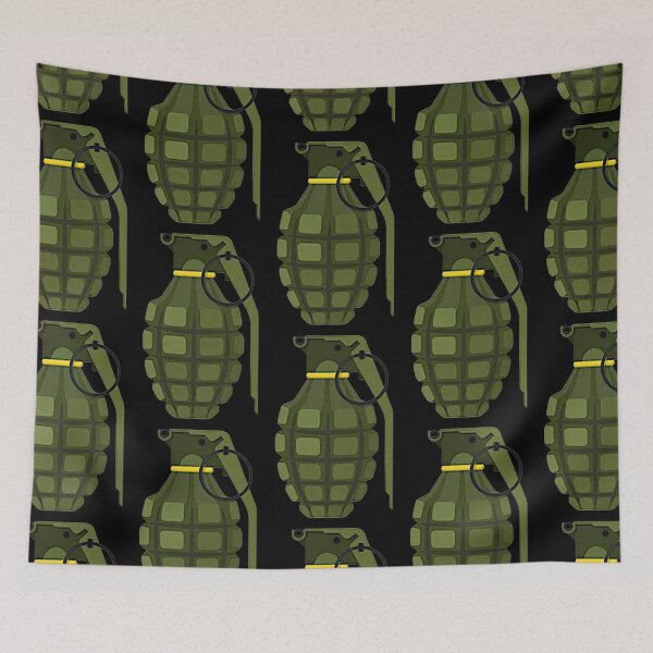 Aperçu de l'œuvre Grenade à main à l'ananas vert créée et vendue par RENAGADE4LYF.