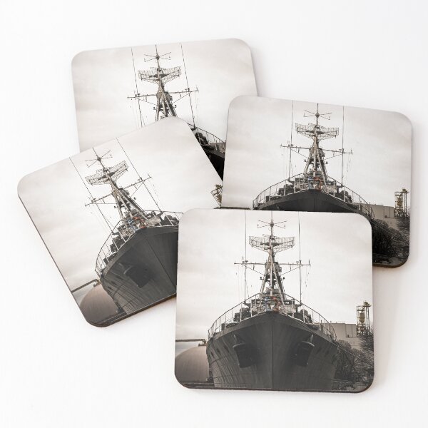 Item preview, Bow On HMCS Haida Rainy day designed and sold by SRosuphotos.