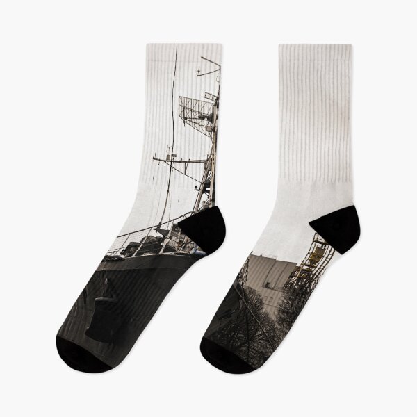 Item preview, Bow On HMCS Haida Rainy day designed and sold by SRosuphotos.