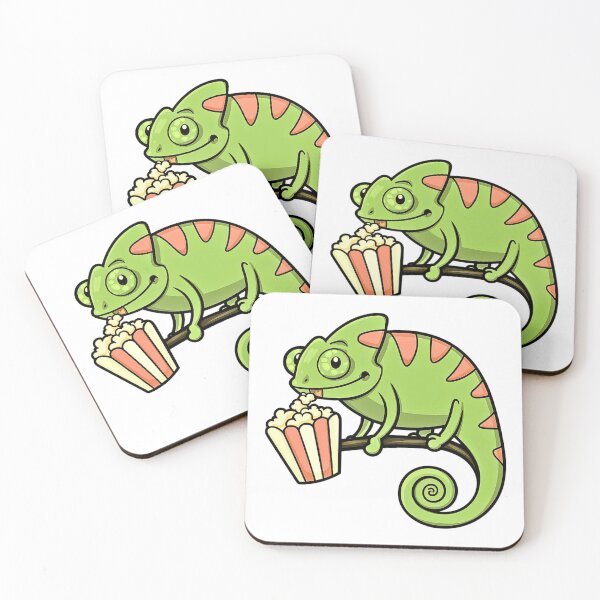 Item preview, chameleon popcorn lover designed and sold by jinmommyonline.