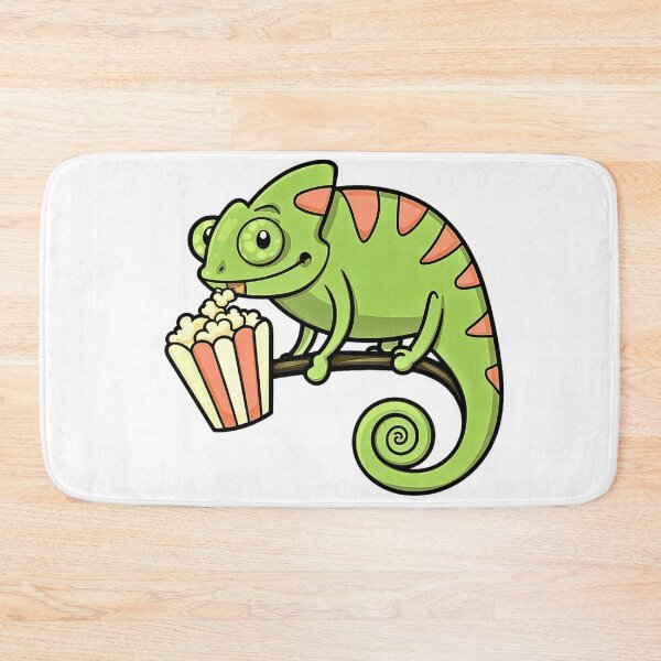 Item preview, chameleon popcorn lover designed and sold by jinmommyonline.