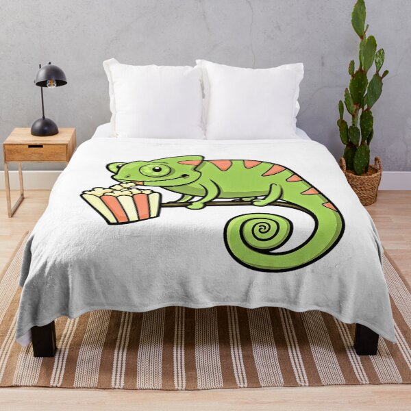 Item preview, chameleon popcorn lover designed and sold by jinmommyonline.