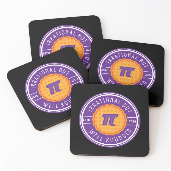 Item preview, irrational but well rounded Funny Pi 3,14 Math Teacher And Nerd Studen  designed and sold by MotivaChic.