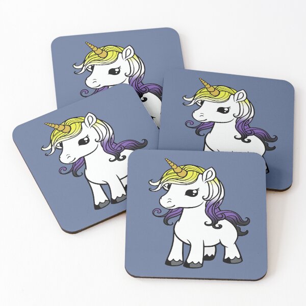 Item preview, Cute Nonbinary Pride Flag Unicorn, Subtle Kawaii Enby Unicorn Design designed and sold by Travelslightly.