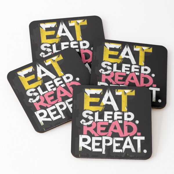 Item preview,  eat. sleep. read. repeat , Reading Routine,funny idea  designed and sold by masteryStore.