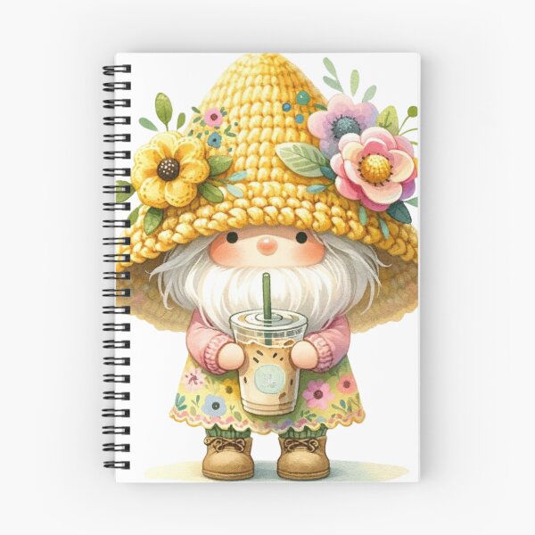 Item preview, Cute Yellow Spring Gnome designed and sold by Magnuna.