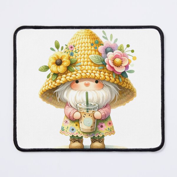 Item preview, Cute Yellow Spring Gnome designed and sold by Magnuna.