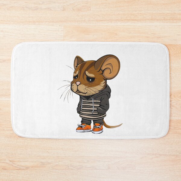 Item preview, Sad hamster cartoon  designed and sold by VibeStyleShop.