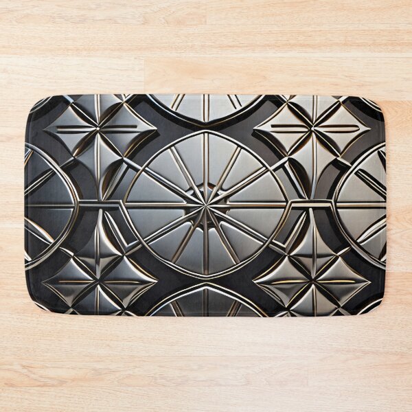 Item preview, Silver art deco design 066 designed and sold by fleesphotos.