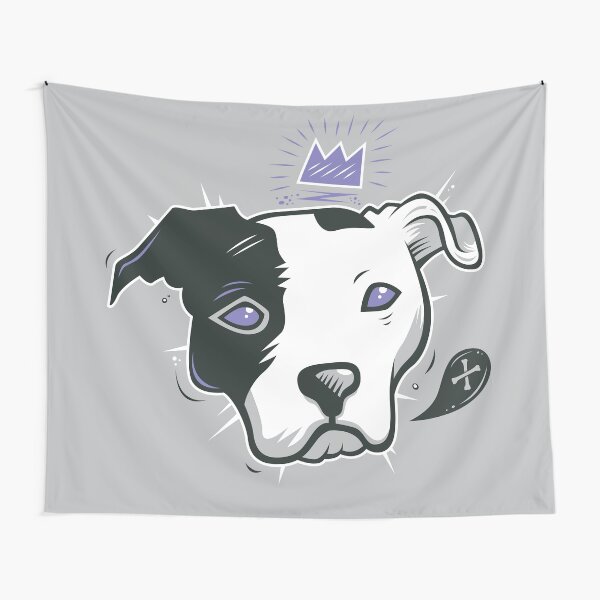 Pitbull King Tapestry