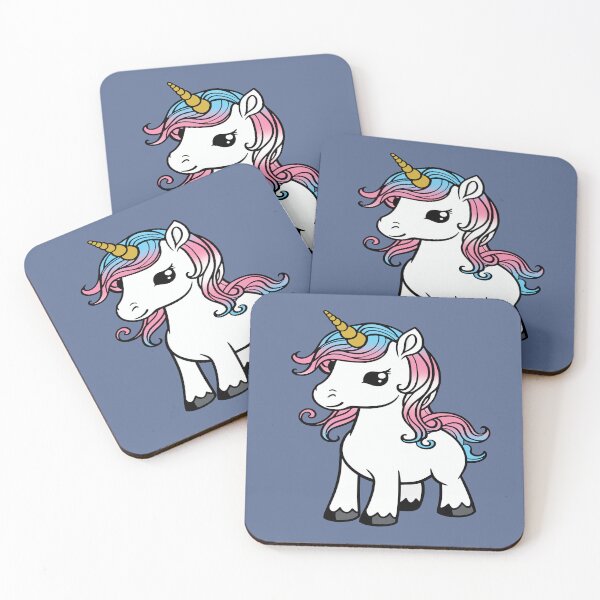 Item preview, Cute Transgender Pride Flag Unicorn, Subtle Kawaii Trans Unicorn Design designed and sold by Travelslightly.