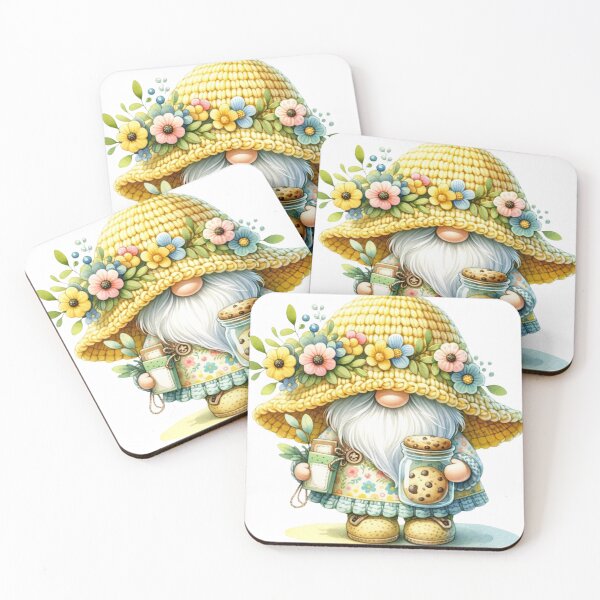 Item preview, Cute Yellow Spring Gnome designed and sold by Magnuna.